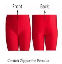 female zipper Заказные варианты плата - Цвет: female zipper