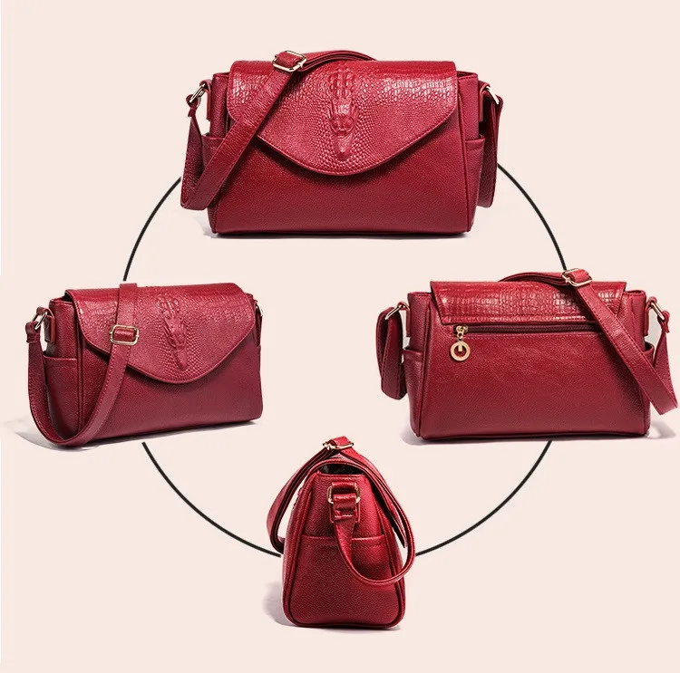 Сумка мессенджер NIGEDU женская из искусственной кожи| |