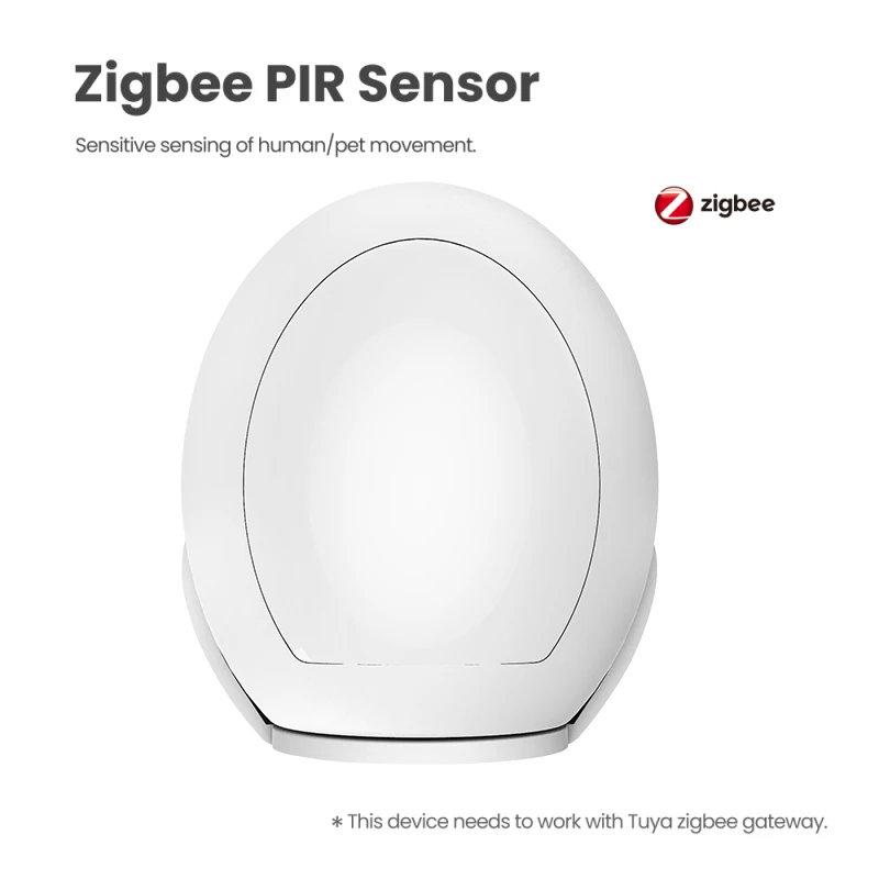 

Датчик движения Tuya Zigbee 3,0 для умного дома, автоматическая система сигнализации с пассивным инфракрасным датчиком движения, с Поддержкой Smart ...