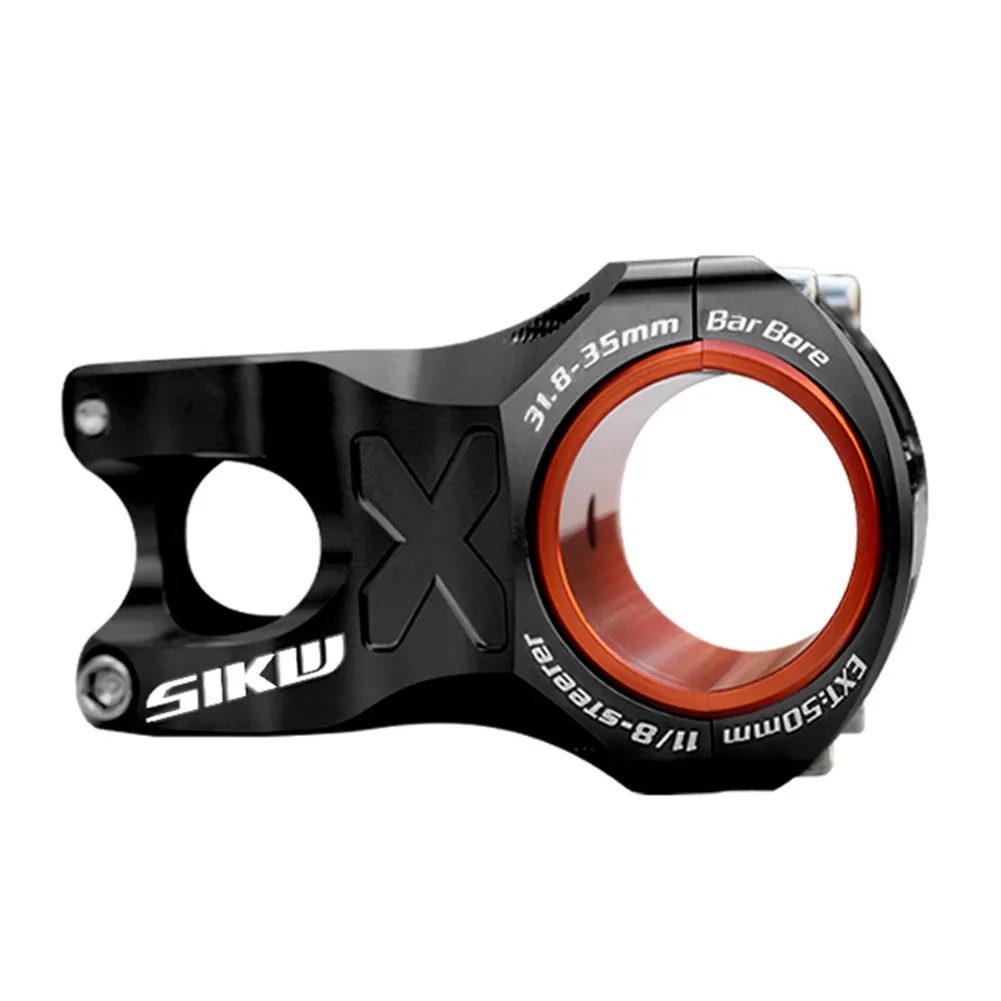 

CNC Bicycle Stem Cycling Fittings Hollow Mountain Bike Parts Riser Stem Accessories Aluminum Alloy Bicycle Durable