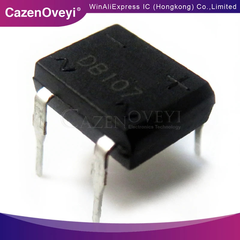 

20pcs/lot DB107S DB107G DB107 DIP-4 Bridge Rectifiers 1A 1000V new original In Stock