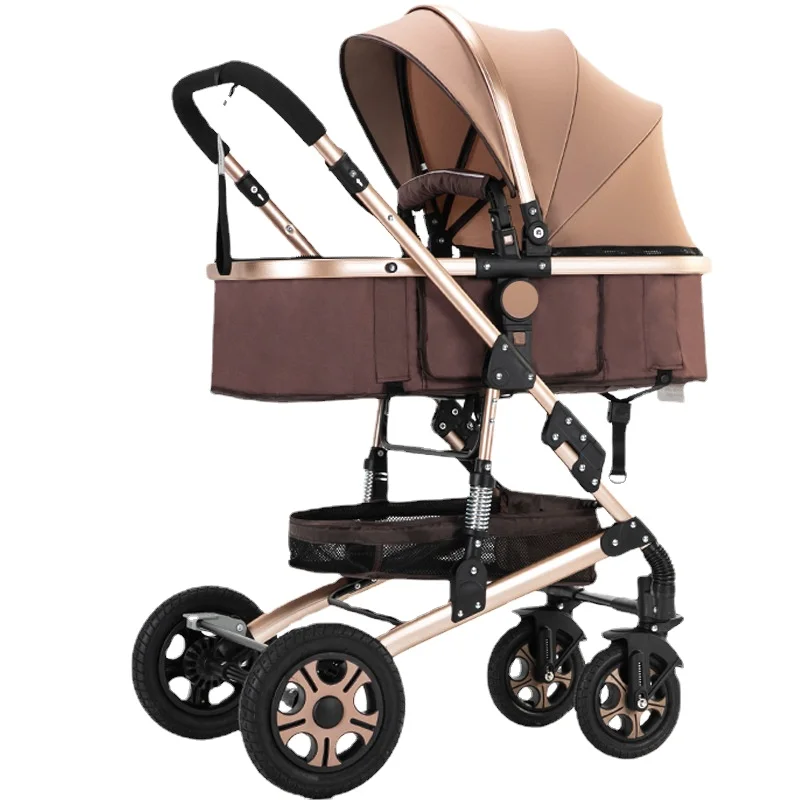 

Baby Stroller Can Be Seated Reclining Foldable Lightweight Stroller