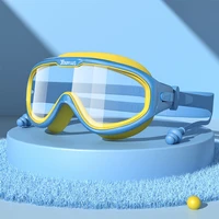 childrens swimming goggles silicone waterproof anti fog glasses boy girls surfing glasses eyewear