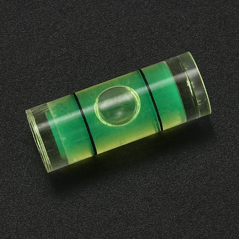 4 шт. 9 5 мм (D)X25mm акриловая трубка с прозрачным сферическим уровенем флакон 3/8