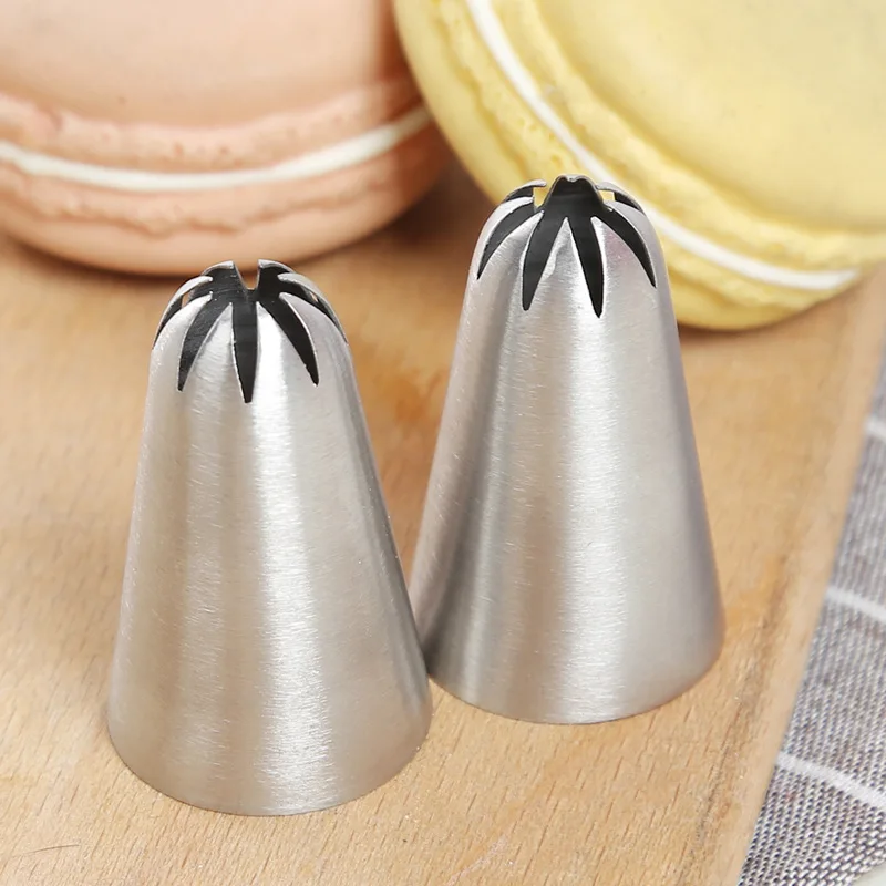 

New Stainless Steel Pastry Nozzles Cake Cream Decorating Tools Household Kitchen DIY Cookies Bakery Accessories Dropshipping