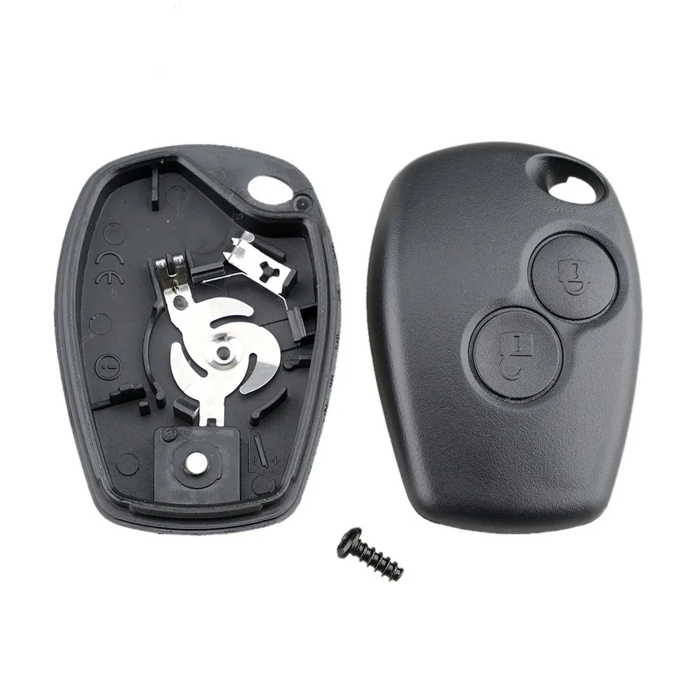 

Car Key Cover 2 Buttons ABS Remote Control Case Vehicle Replacement Key Fob Shell For Renault Modus Clio 3 Kangoo 2 Twingo