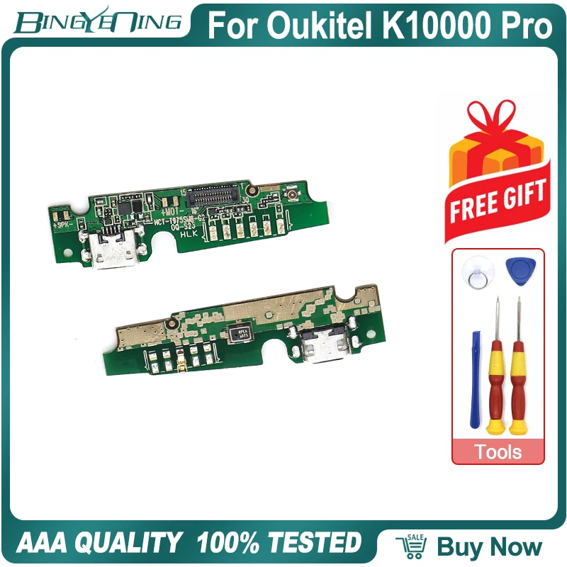 BingYeNing для Oukitel K10000 Pro usb зарядная док-станция USB порт зарядная плата модуль USB разъем запасные аксессуары