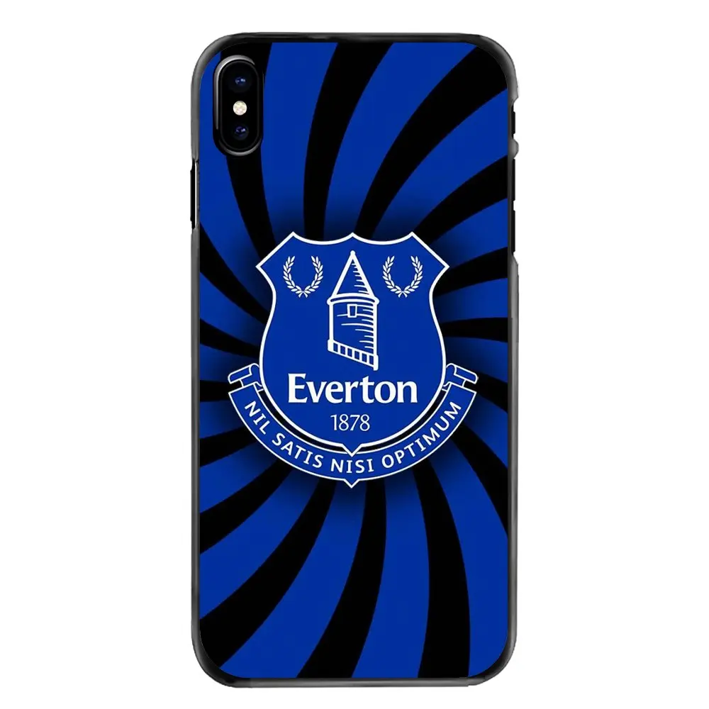 Everton Football Soccer FC Team Logo Cell Phone Case Cover For iPhone 4 4S 5 5S 5C SE 6 6S 7 8 Plus X XR XS Max iPod Touch |