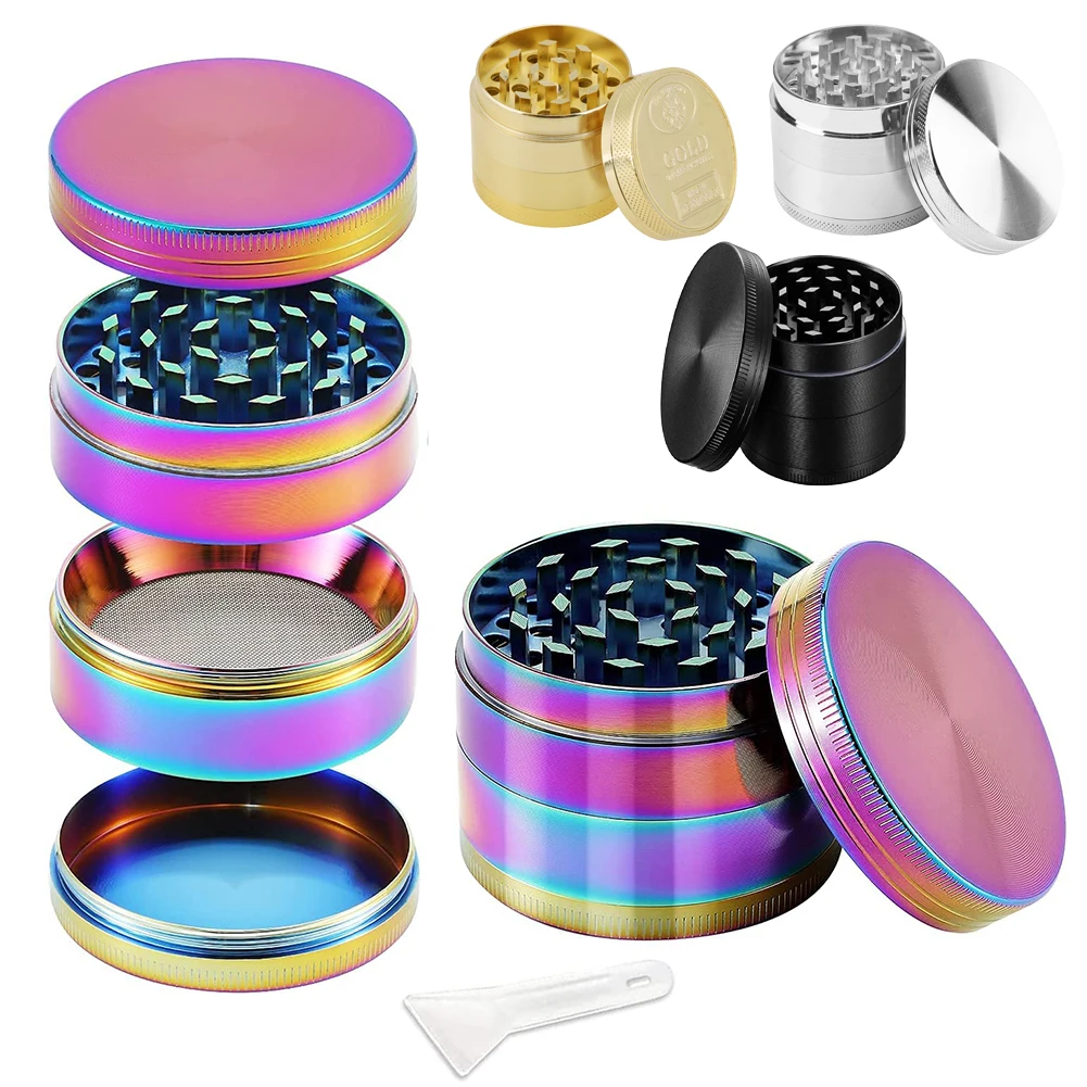 4-слойная травяная табак трава дробилка аксессуары для курения ручная | Дом и сад