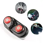 Кулачковые шипы для лодки, черные, из анодированного алюминия, 2 шт.