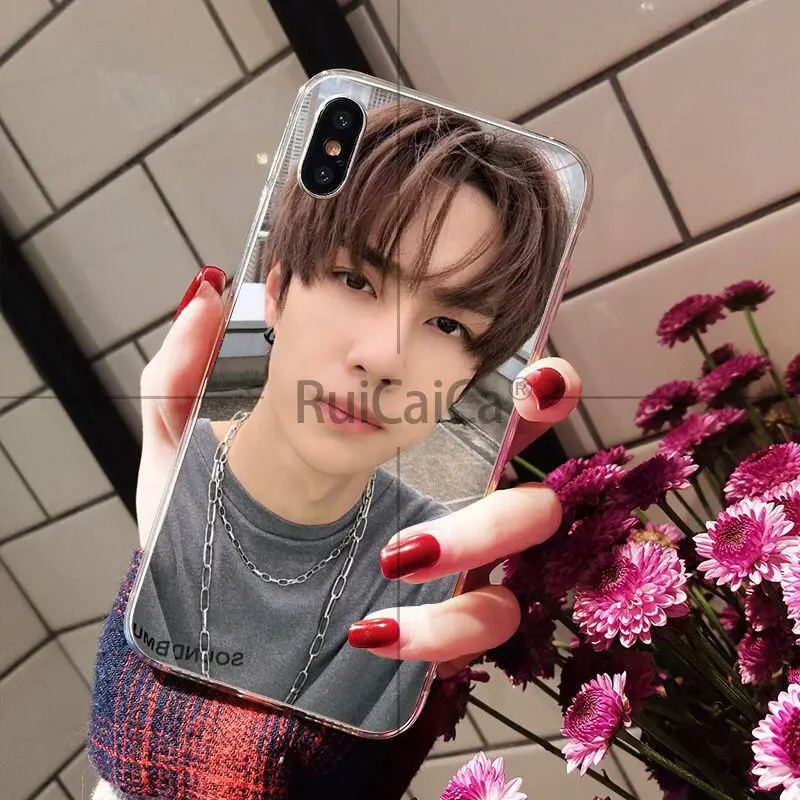 Ruicaica UNIQ Wang Yibo красочные милые аксессуары для телефонов Чехол iPhone X XS MAX 6 6s 7 7plus 8 8Plus