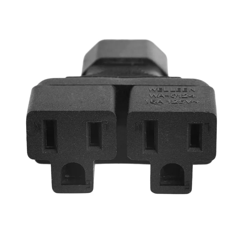 Адаптер-разветвитель IEC 320 C14-2x Nema 5-15R | Обустройство дома