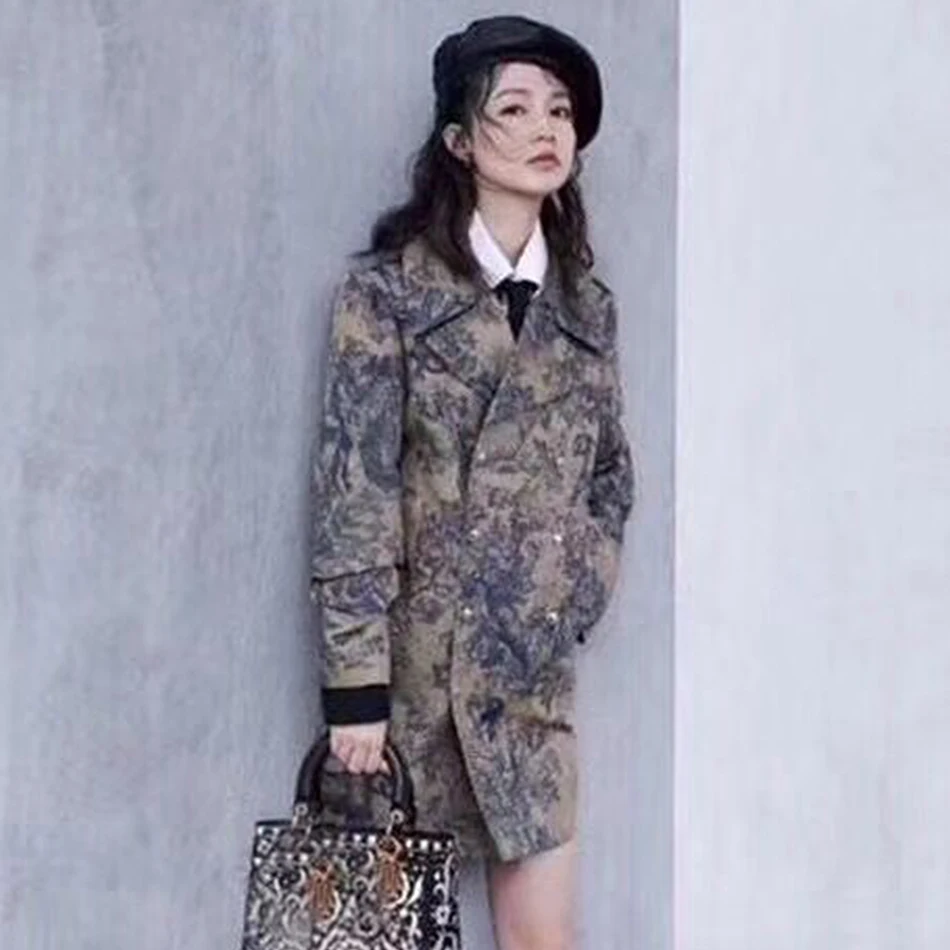 2019 осеннее Новое Элегантное женское пальто сексуальное тонкое с длинными