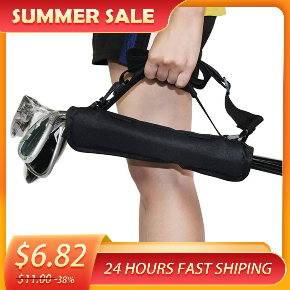 Новая портативная нейлоновая мини сумка переноска для гольф клуба дорожная