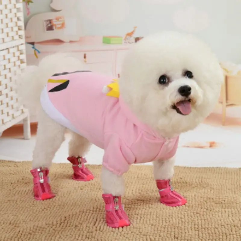 Pet новые зимние теплые 2 брюки с широкими штанинами на пуговицах пальто для собак