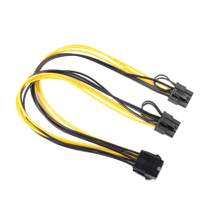 ЦП 8 контактная видеокарта с двумя PCI E PCIe контактный (6 + 2 контактный)