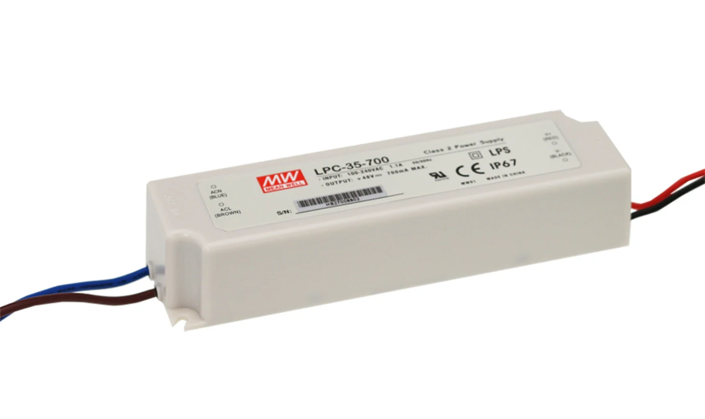 Бренд MEAN WELL представляет LPC-35-1050 30V 1050mA meanwell LPC-35 31 5 W один Выход светодиодный