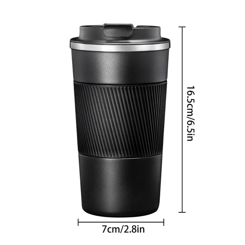 

Stainless Steel Coffee Cup Insulation Car Water Cup Insulated Thermal Water Bottle Thicken Thermal Cup Portable Smart Vacuum Mug