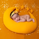 Лунная Подушка реквизит для фотосъемки новорожденных аксессуары детский подголовник шапка звезды набор для студии Детские сувениры фотосъемка