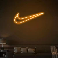 nike custom led after flexible neon light sign decoration bedroom home wall decor party decorative