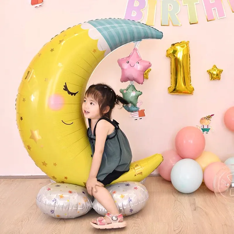 Гигантские фольгированные шары в виде единорога лошади 30 дюймов цифры с короной