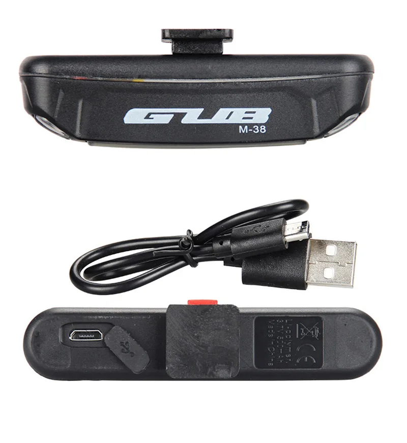 Перезаряжаемый светодиодный USB задний фонарь для горного велосипеда