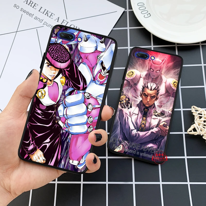 JoJo невероятное приключение популярный Изготовленный На Заказ силиконовый чехол