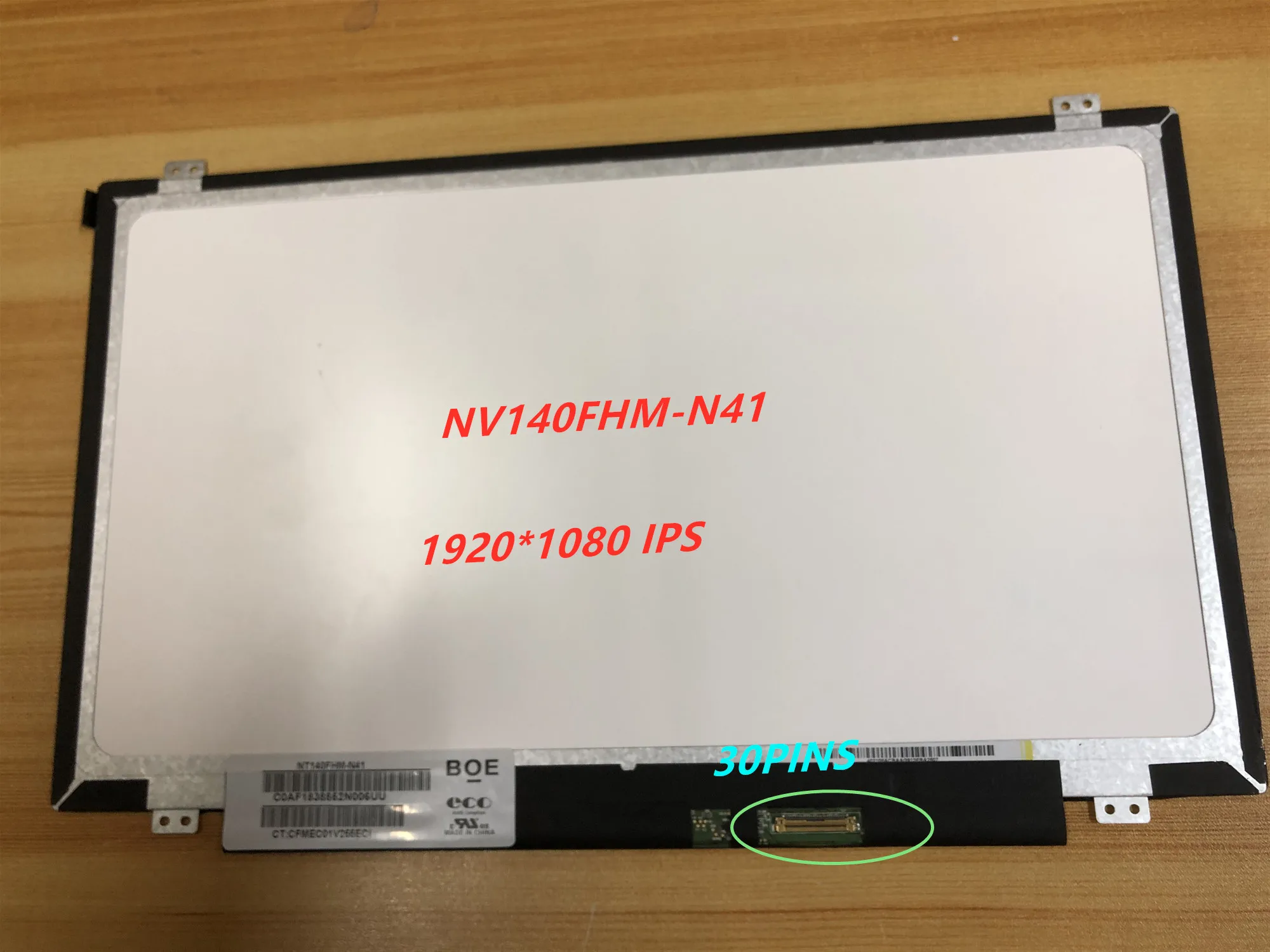 NV140FHM-N4A NV140FHM-N41 N31 N140HCE-EAA EAB LP140WF1-SPK1 14 0 &quotFHD IPS LCD Screen Non-touch EDP 30PINS | Компьютеры и офис