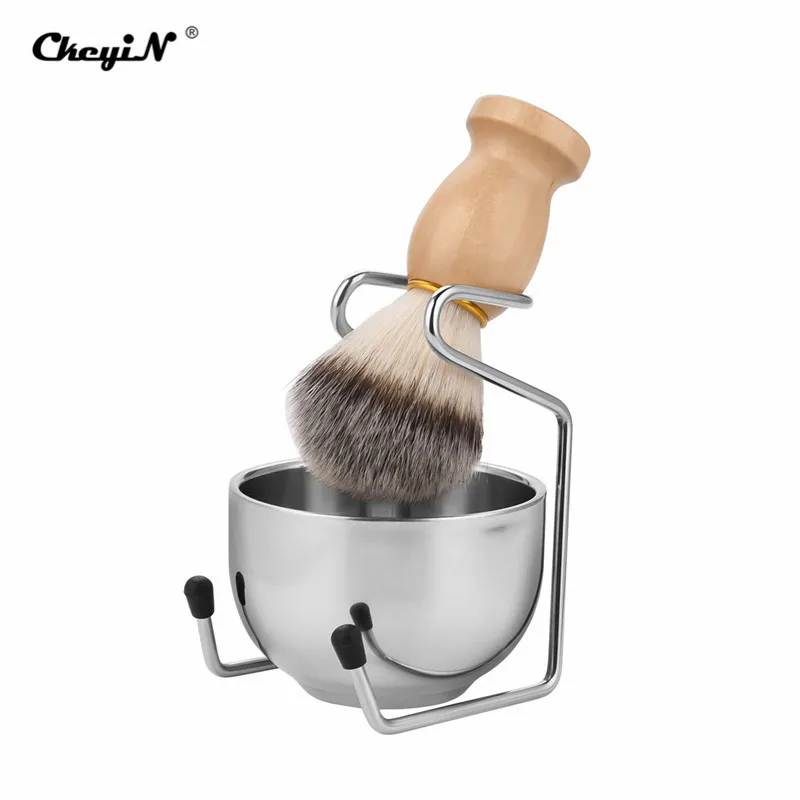 Shaving brush set Электробритва, 5 головок, плавающее лезвие, бритва для мужчин, триммер для бороды, бритва, водонепроницаемая, моющаяся, перезаряжаемая машинка для стрижки волос, 42 - Цвет: Shaving brush set