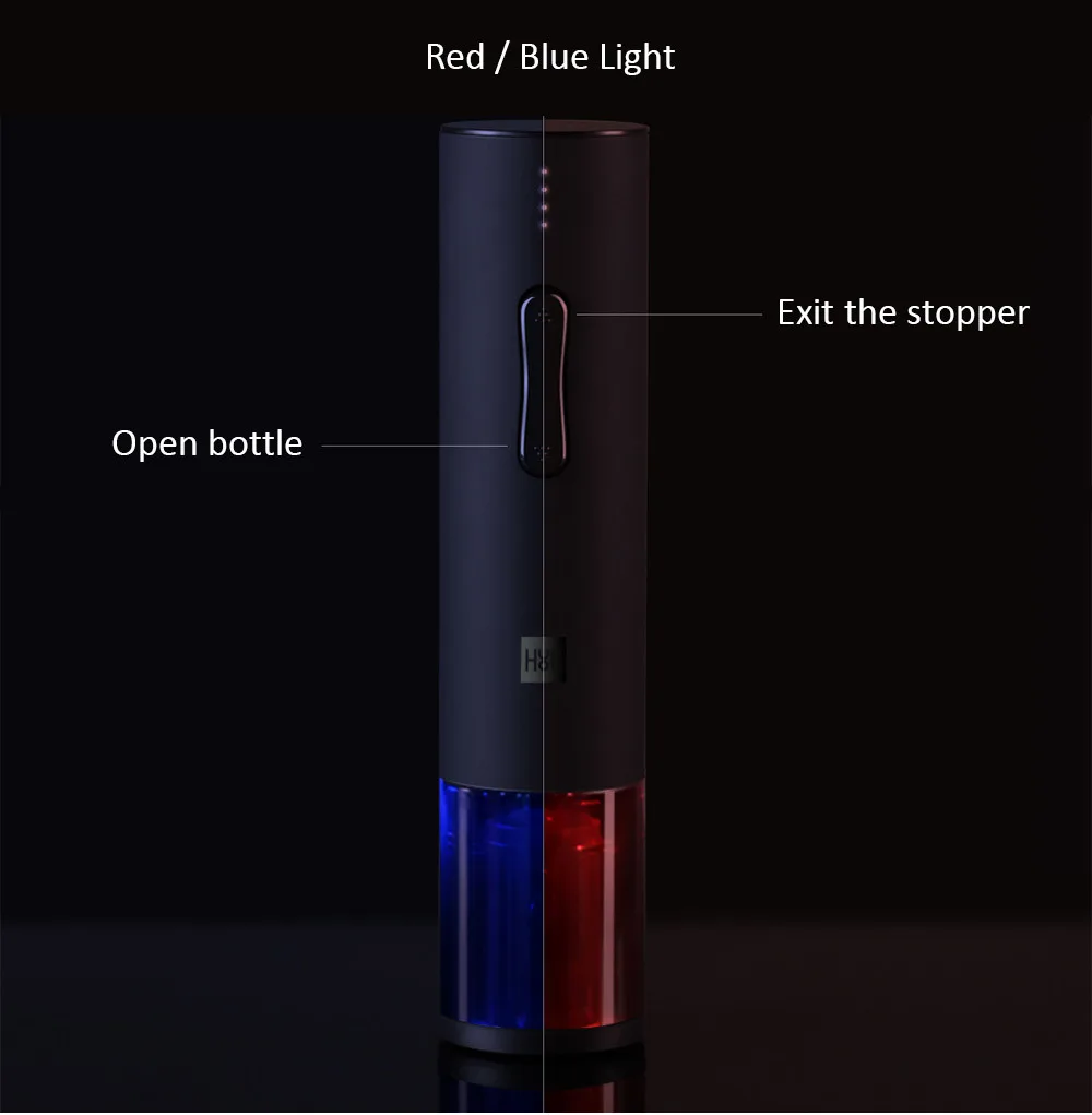 HUOHOU открывалка для вина кухонный инструмент 5 минут Usb зарядка электрическая