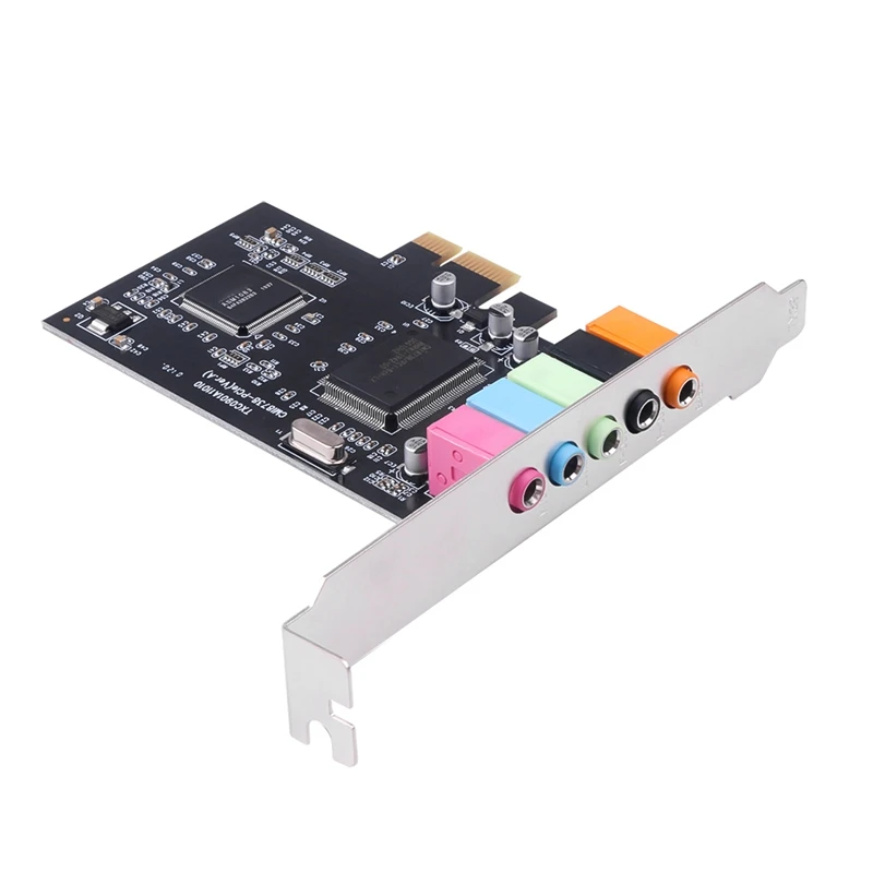 5.1CH 5 1 канал CMI8738 Чипсет аудио Интерфейс PCI E стерео цифровая карта для рабочего
