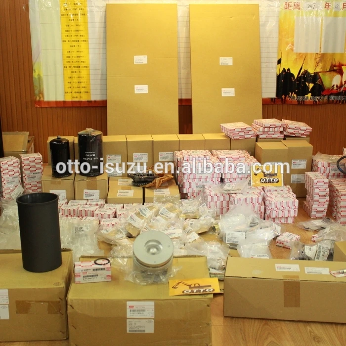 

6BD1 Genuine Excavator Diesel Engine Parts Cylinder Liner 1-11261242-0 1112612420