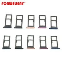 for samsung galaxy s9 s9 plus g960 g965 micro sim card holder slot tray replacement adapters black grey gold blue purple