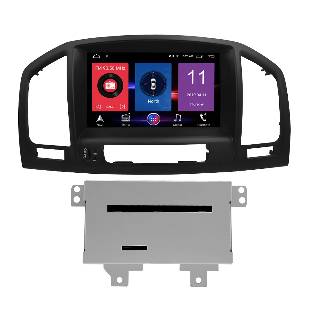 Автомобильный DVD плеер с GPS навигацией Android 10 0 мультимедийный для Opel Insignia CD300 CD400