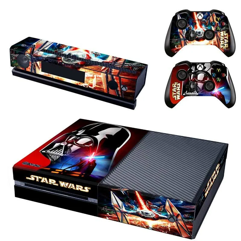 Star Wars: The Force Awakens sticker s для xbox one кожная наклейка Pegatinas консоль Kinect два контроллера