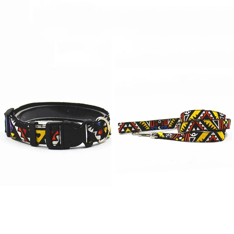 Регулируемый нейлоновый Тотем персонализированный собачий ошейник поводок