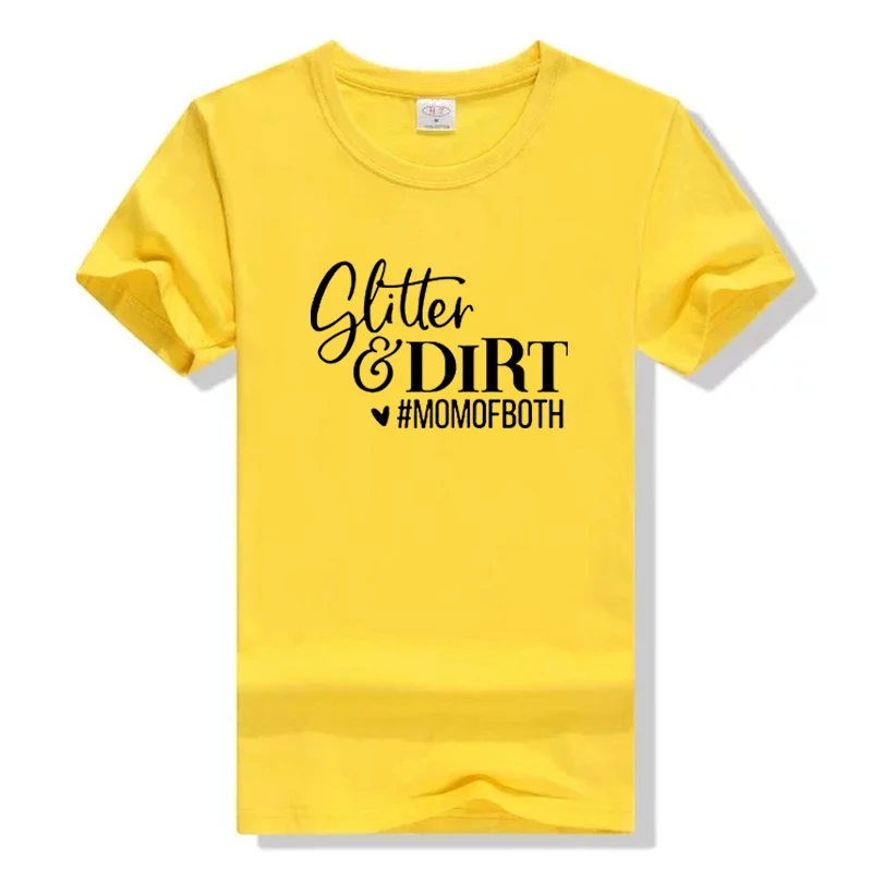 Подарок на день матери гранж Tumblr блестящая и грязная мама обоих букв женская