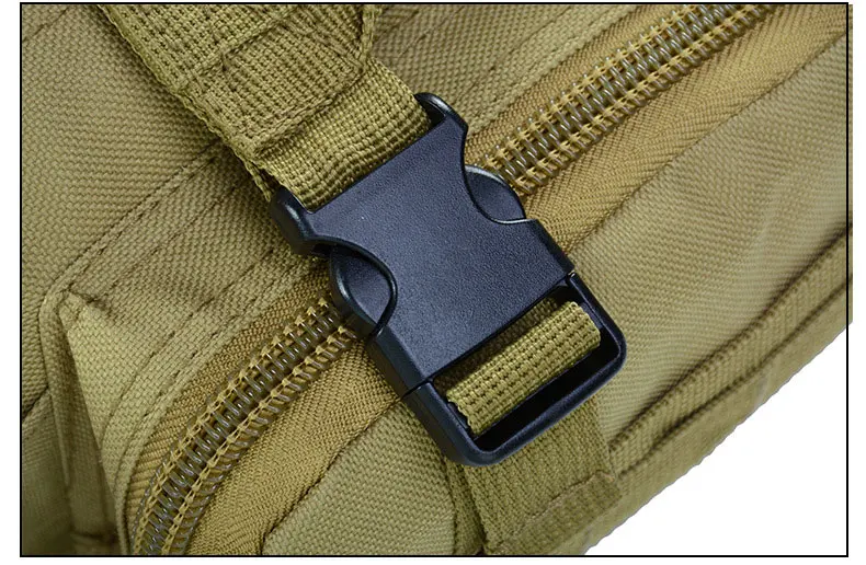 Molle Military Tactical Waist Bag Camping Traveling Hiking Climbing Nylon Shoulder Pack Pouch Outdoor Sports Hunting Gym Bag