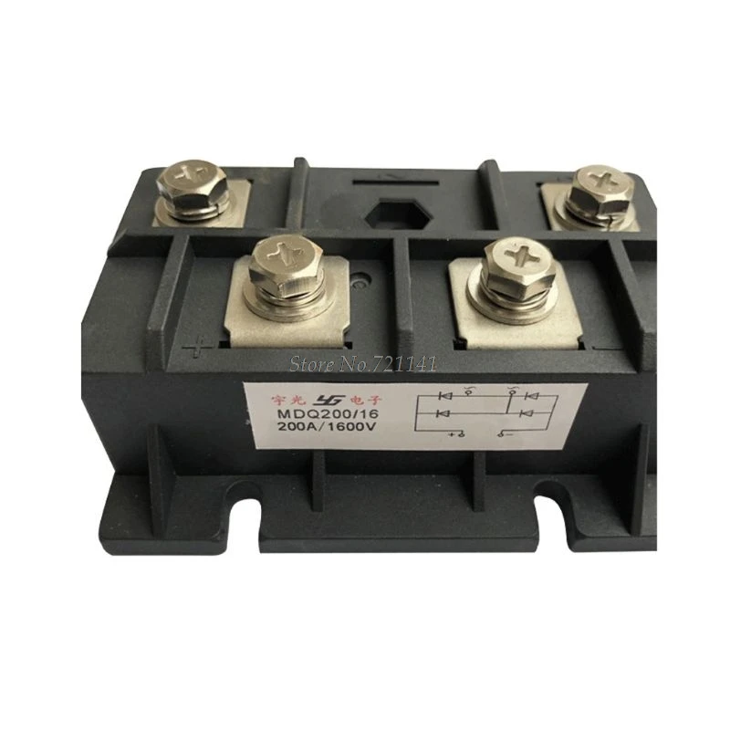 Серия однофазных мостовых модулей MDQ200A 200A Amp 1600 в 1 фазный диодный выпрямитель