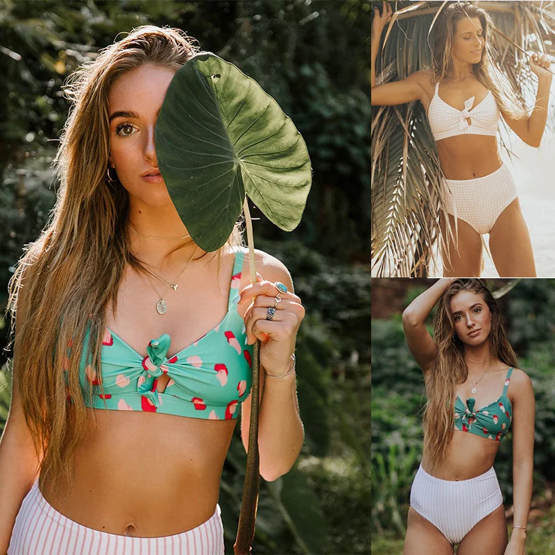 

High Waist Bikini Sexy High Waist Bikini Yes Wire Free Mayo Triangl For Swimming Pool Swiming Suit