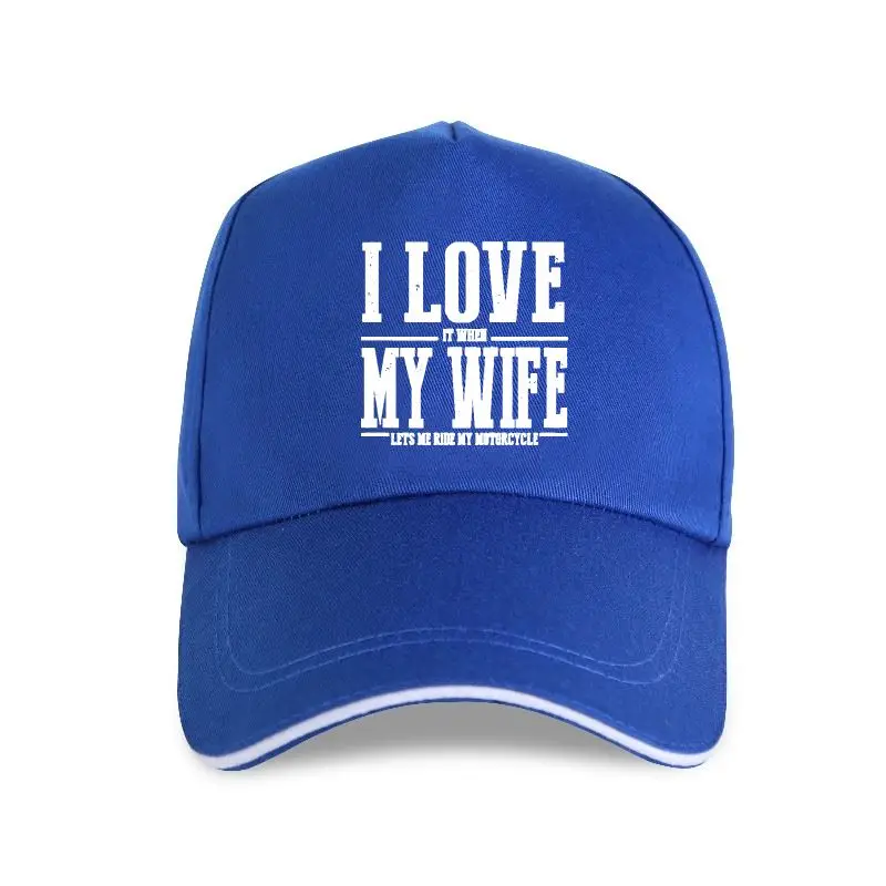 

Новинка, забавная мотоциклетная бейсболка «Я люблю свою жену», модная винтажная однотонная бейсболка на заказ в летнем стиле, 3461A