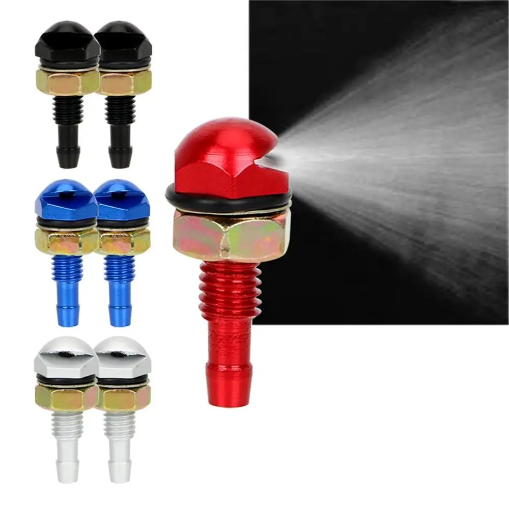 

New Windshield Water Washer Auto Windshield Wiper Jet Car Cleaning Fan-Shaped Auto Accessories Bonnet Washing Machine Nozzle