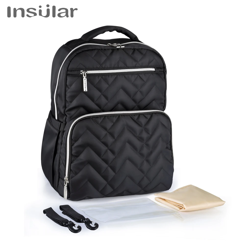 

Mommy Diaper Bags Large Capacity Travel Nappy Backpacks with changing mat Convenient Baby Nursing Bags Mommy Bag For Stroller