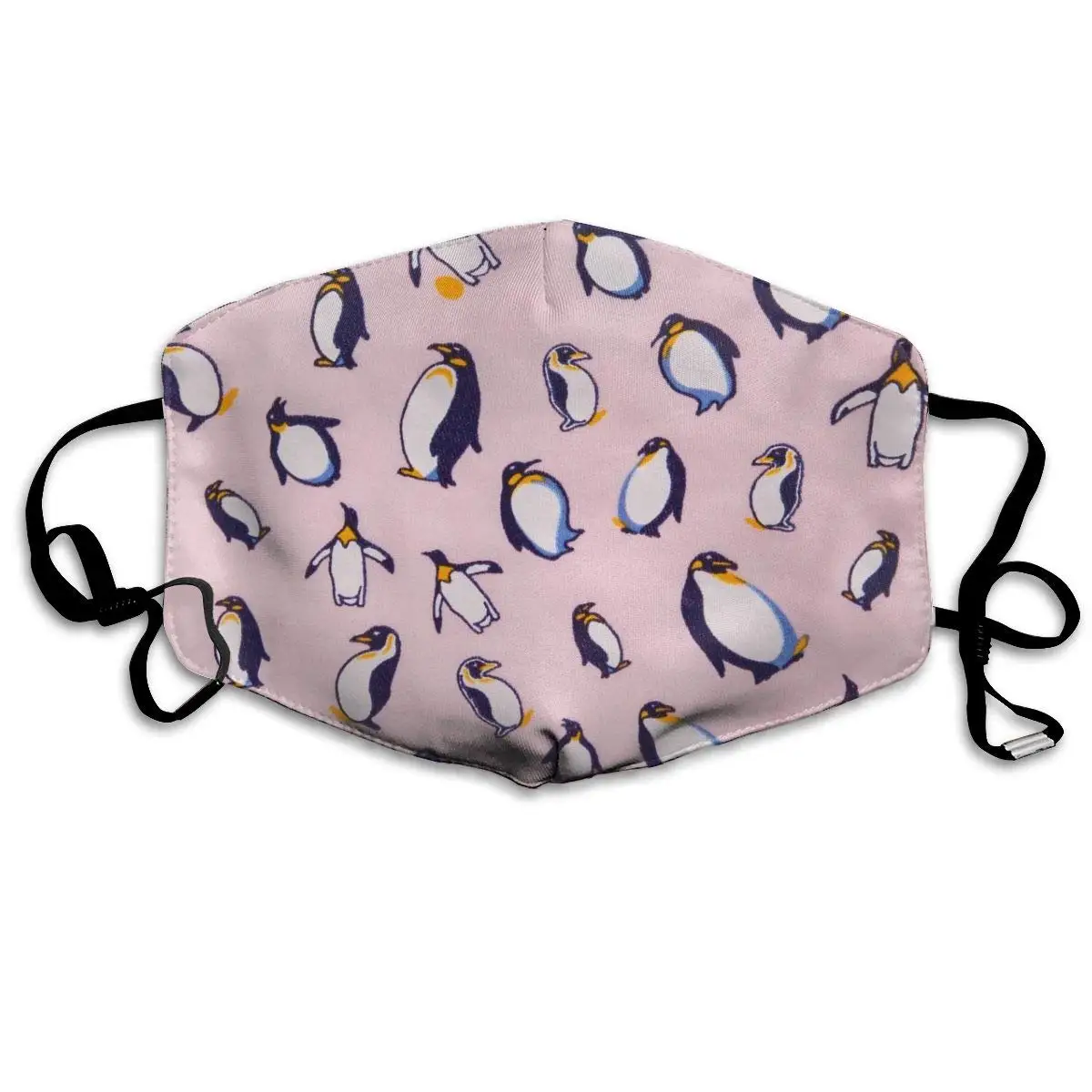 

Mouth Mask for Daily Dress Up, Adorable Penguin Anti-dust Mouth-Muffle, Washable Reusable Holiday Half Face Masks for Mens and