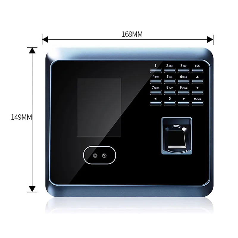ZK UF100Plus WIFI TCP/IP USB сканер отпечатков пальцев для лица RFID-карта посещаемость