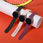 Ремешок силиконовый для Samsung Galaxy watch 3Huawei watch GT2Amazfit GTR, удобный браслет для Active2 42 мм, 22 мм 20 мм