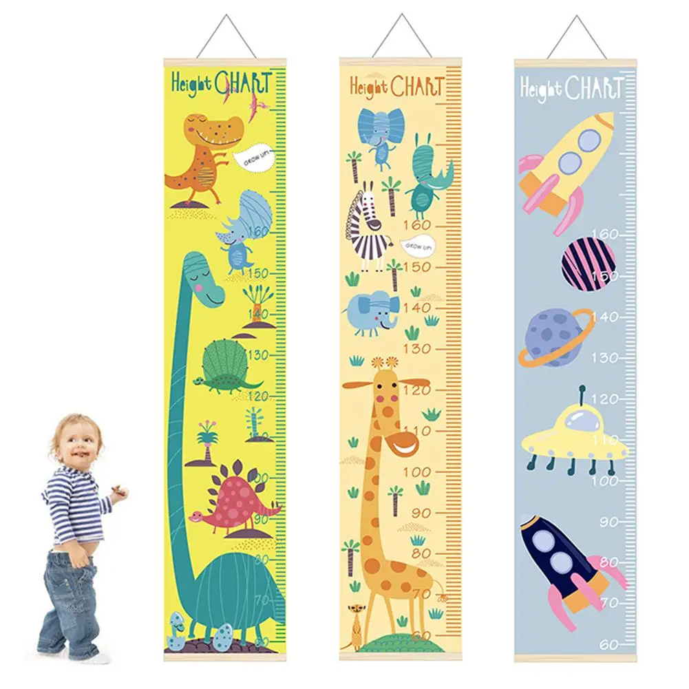 1 шт. космический корабль животные динозавры дети измеряющая рост линейка для