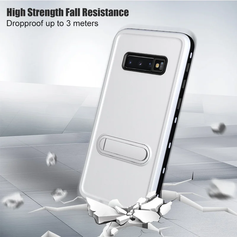 Водонепроницаемый Чехол IP68 для телефона Samsung Galaxy S10 Plus S9 S8 Note 8 9 настоящий