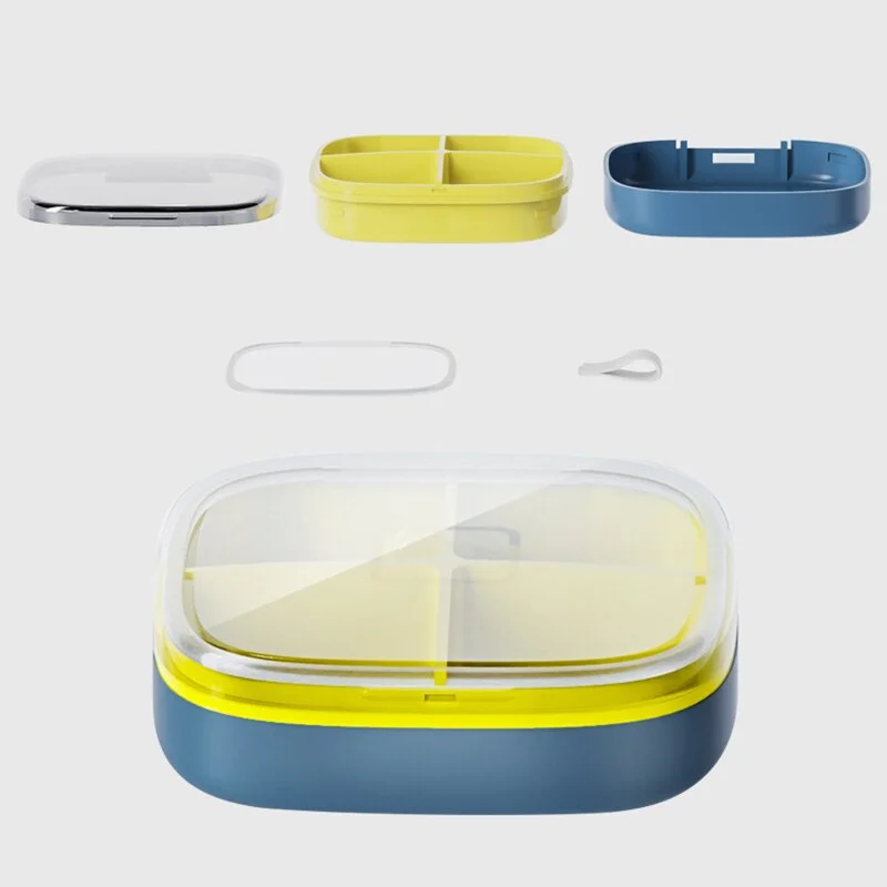 

4/6/8 Grid Medicine Pill's Box For Tablets 7 Days Travel Pill Case Mini Dispenser Container For Vitamins Storage Box For Storing