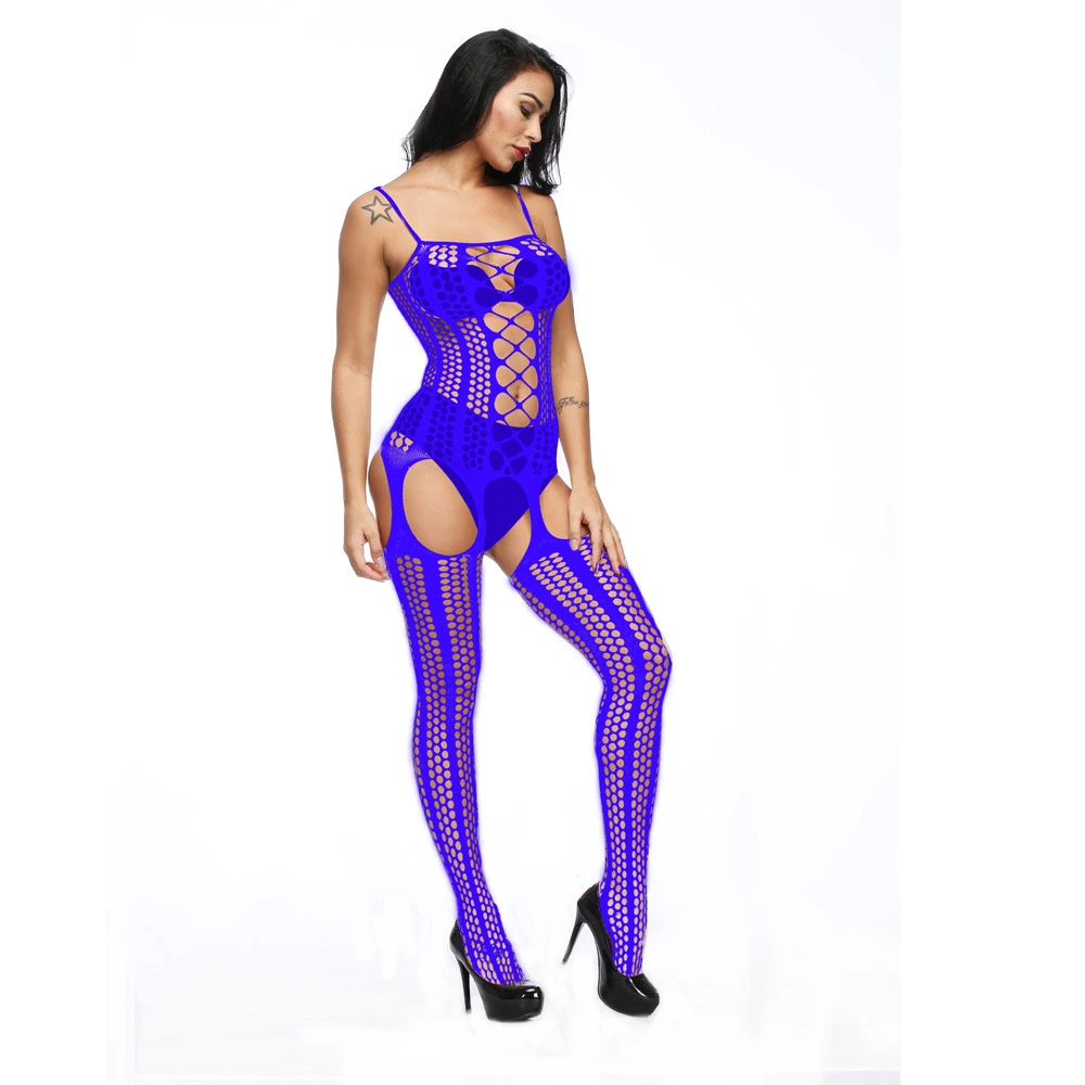 Соблазнительное женское нижнее белье Сетчатое пикантная ночная рубашка с